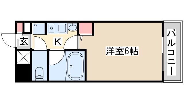 兵庫県神戸市中央区下山手通６ 元町駅 1K マンション 賃貸物件詳細