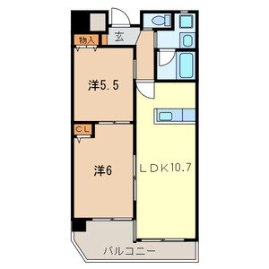 埼玉県川口市南鳩ヶ谷３ 南鳩ヶ谷駅 2LDK マンション 賃貸物件詳細