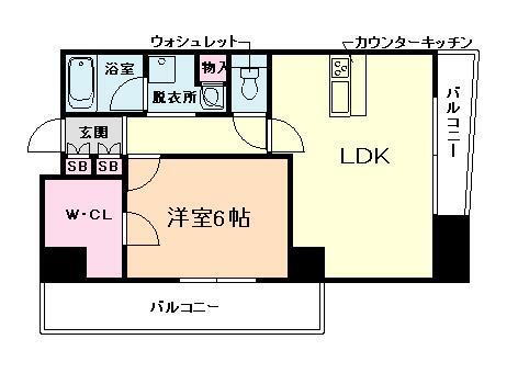 大阪府大阪市北区豊崎３ 中津駅 1LDK マンション 賃貸物件詳細