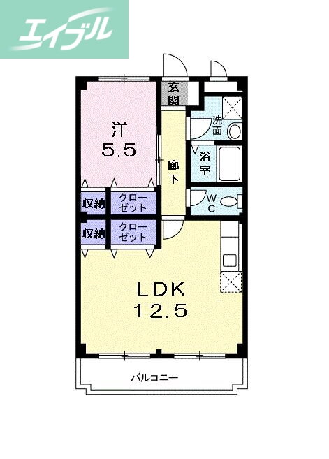 岡山県岡山市北区白石西新町 北長瀬駅 1LDK マンション 賃貸物件詳細