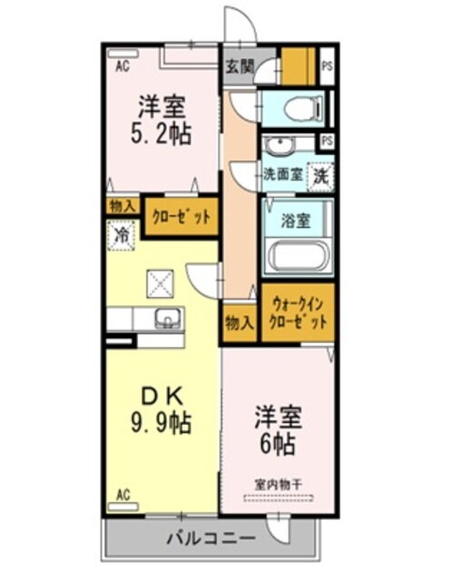 東京都板橋区西台２ 西台駅 2DK アパート 賃貸物件詳細