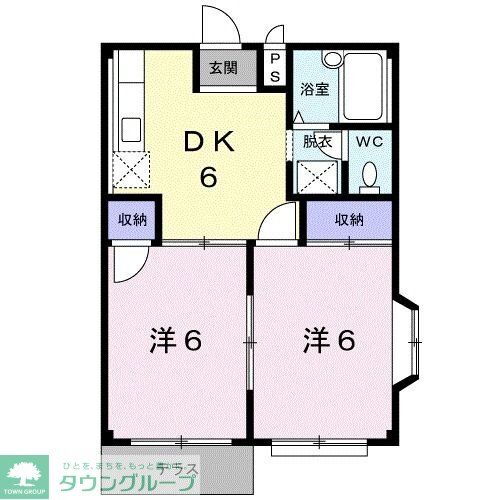 埼玉県加須市三俣１ 加須駅 2DK アパート 賃貸物件詳細