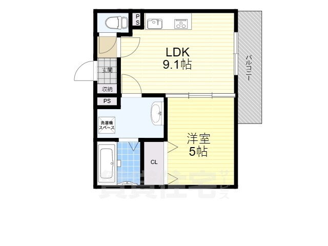 大阪府枚方市長尾元町４ 長尾駅 1LDK アパート 賃貸物件詳細