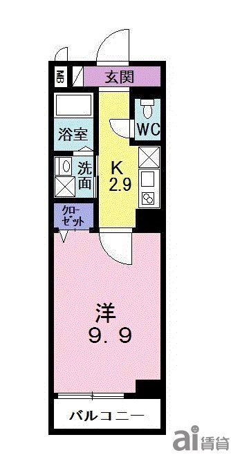 埼玉県川越市菅原町 川越駅 1K マンション 賃貸物件詳細