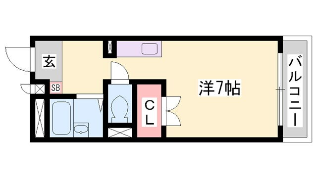 兵庫県姫路市南条１ 姫路駅 ワンルーム アパート 賃貸物件詳細