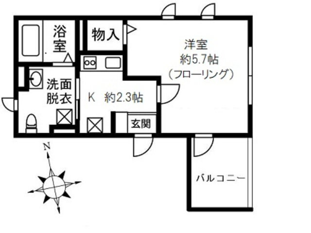 東京都新宿区新宿５ 新宿御苑前駅 1K マンション 賃貸物件詳細