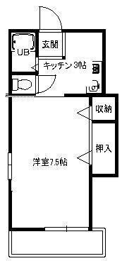 神奈川県茅ヶ崎市甘沼 茅ケ崎駅 1K アパート 賃貸物件詳細