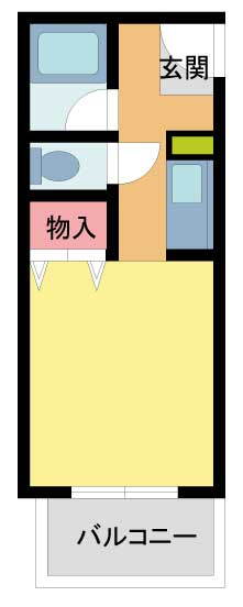 兵庫県西宮市大井手町 夙川駅 1K マンション 賃貸物件詳細