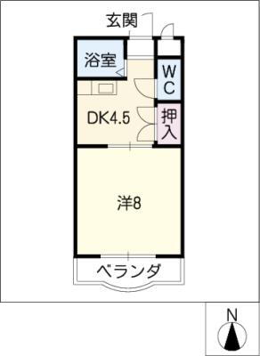 愛知県長久手市久保山 杁ヶ池公園駅 1DK マンション 賃貸物件詳細