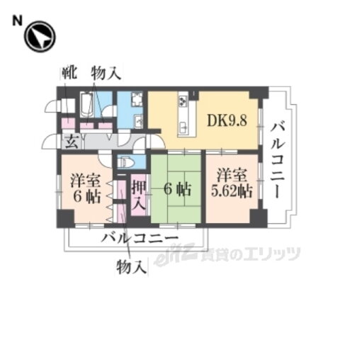 兵庫県豊岡市今森 豊岡駅 3DK マンション 賃貸物件詳細