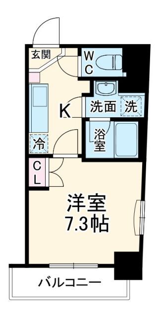 愛知県名古屋市中区葵３ 千種駅 1K マンション 賃貸物件詳細