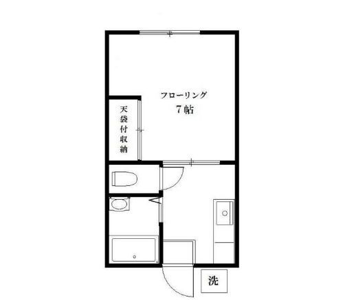 神奈川県横浜市鶴見区岸谷３ 生麦駅 1K アパート 賃貸物件詳細