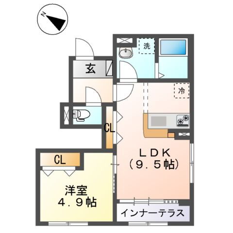 東京都葛飾区細田３ 京成高砂駅 1LDK アパート 賃貸物件詳細