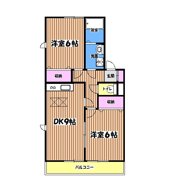東京都青梅市新町５ 小作駅 2DK アパート 賃貸物件詳細