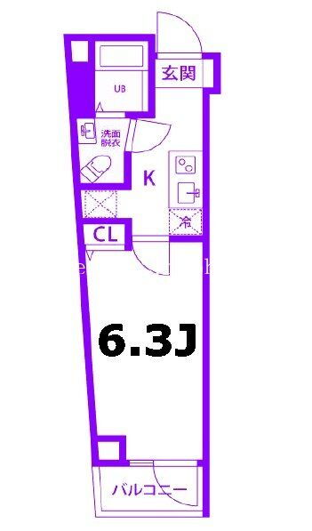 神奈川県横浜市中区麦田町３ 山手駅 1K マンション 賃貸物件詳細