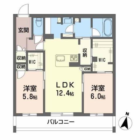 愛媛県四国中央市中曽根町 伊予三島駅 2LDK アパート 賃貸物件詳細