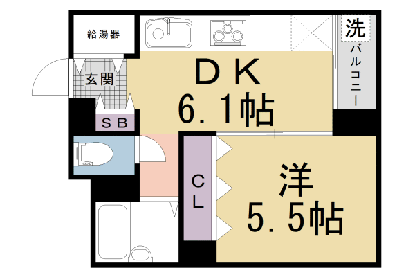 京都府京都市中京区西ノ京北壺井町 円町駅 1DK マンション 賃貸物件詳細
