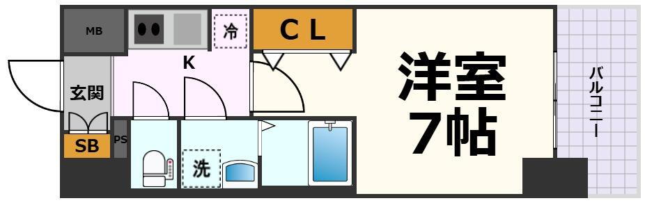 愛知県名古屋市中川区八熊３ 尾頭橋駅 1K マンション 賃貸物件詳細