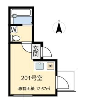 東京都北区昭和町１ 田端駅 ワンルーム アパート 賃貸物件詳細
