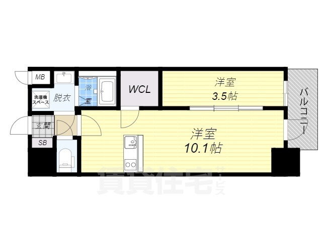 大阪府大阪市都島区高倉町１ 都島駅 1LDK マンション 賃貸物件詳細