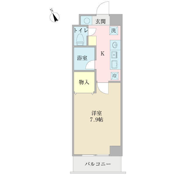 大阪府大東市三住町 住道駅 1K マンション 賃貸物件詳細