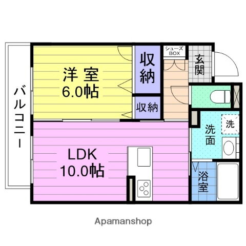 宮城県仙台市宮城野区小鶴２ 東仙台駅 1LDK マンション 賃貸物件詳細