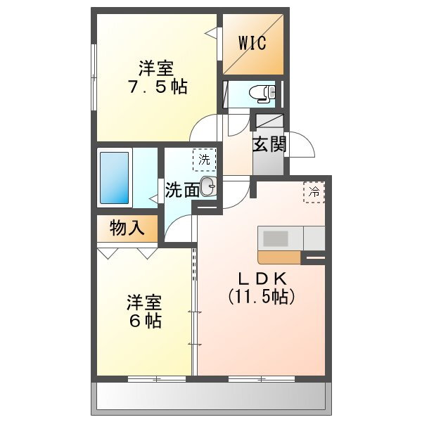 兵庫県神戸市垂水区塩屋台３ 塩屋駅 2LDK アパート 賃貸物件詳細