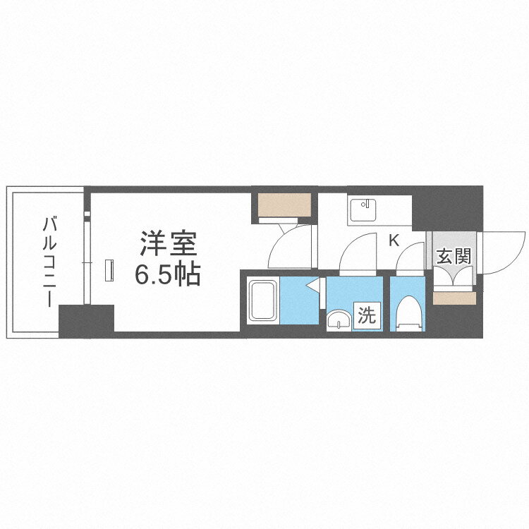 大阪府大阪市大正区三軒家西３ 大正駅 1K マンション 賃貸物件詳細