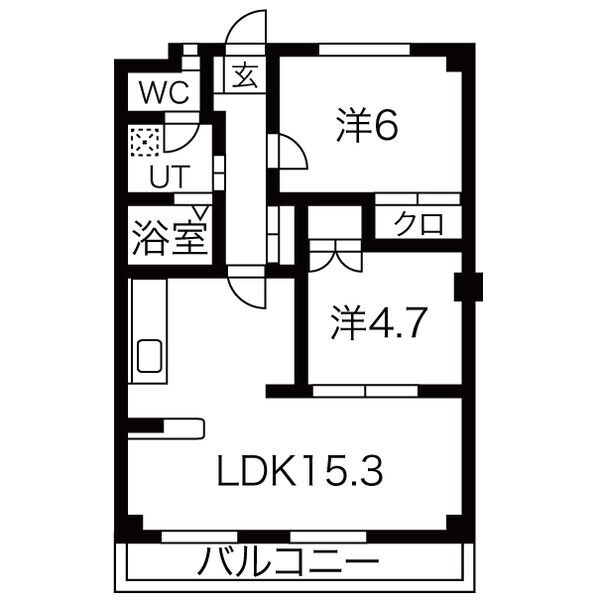 岐阜県岐阜市本荘中ノ町３ 西岐阜駅 2LDK マンション 賃貸物件詳細