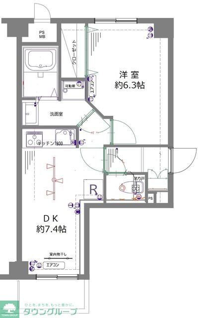 リグランド千歳烏山 2階 1LDK 賃貸物件詳細