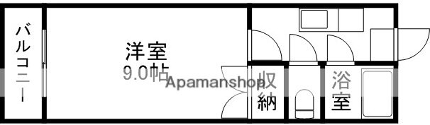 熊本県熊本市中央区大江１ 九品寺交差点駅 1K マンション 賃貸物件詳細