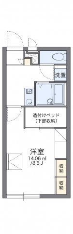 レオパレスマリンブルー 1階 1K 賃貸物件詳細