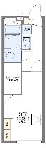 岡山県岡山市北区半田町 法界院駅 1K アパート 賃貸物件詳細