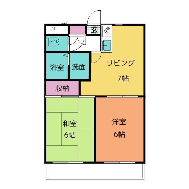 愛知県名古屋市西区香呑町１ 庄内通駅 2DK マンション 賃貸物件詳細