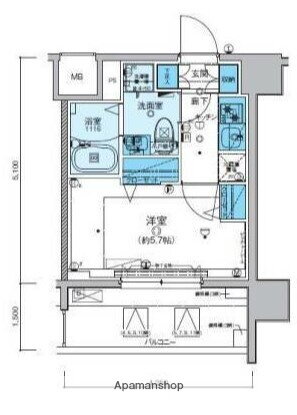 神奈川県横浜市南区新川町５ 吉野町駅 1K マンション 賃貸物件詳細