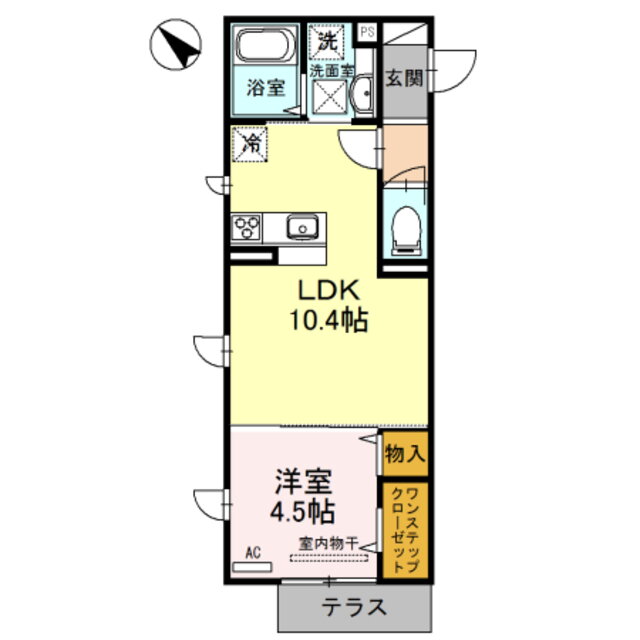 大阪府泉大津市東雲町 泉大津駅 1LDK アパート 賃貸物件詳細