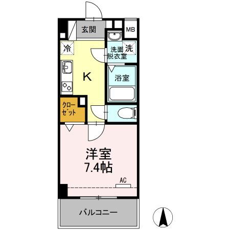 愛知県名古屋市中村区亀島１ 亀島駅 1K マンション 賃貸物件詳細