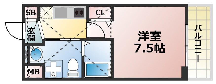 兵庫県神戸市灘区水道筋６ 王子公園駅 1K マンション 賃貸物件詳細