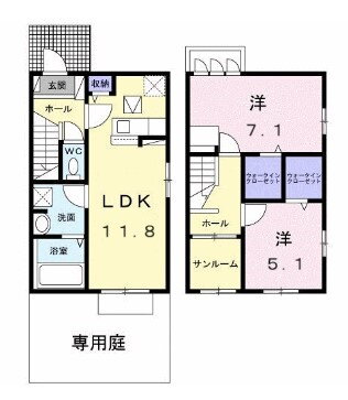 神奈川県横浜市港南区下永谷３ 下永谷駅 2LDK 一戸建て 賃貸物件詳細