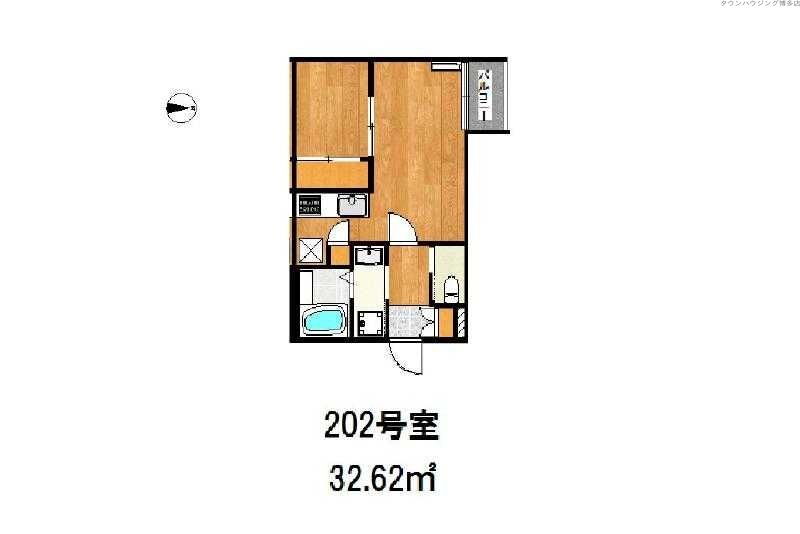 福岡県福岡市西区小戸４ 姪浜駅 1LDK アパート 賃貸物件詳細