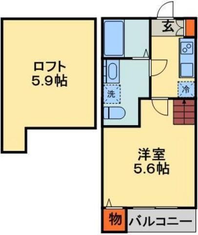 千葉県千葉市中央区亀岡町 本千葉駅 1K アパート 賃貸物件詳細