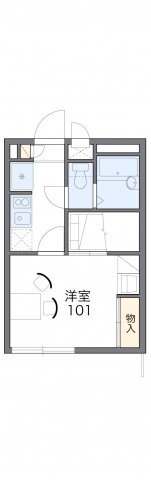 茨城県取手市米ノ井 稲戸井駅 1K アパート 賃貸物件詳細