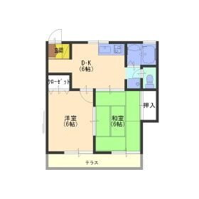 東京都国分寺市東恋ヶ窪３ 西国分寺駅 2DK アパート 賃貸物件詳細