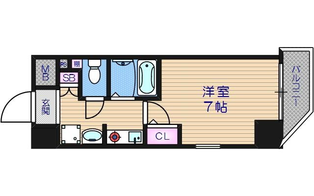 大阪府大阪市中央区上本町西２ 谷町六丁目駅 1K マンション 賃貸物件詳細