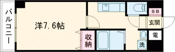 京都府京都市中京区壬生賀陽御所町 大宮駅 1K マンション 賃貸物件詳細