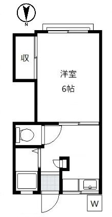東京都世田谷区駒沢２ 駒沢大学駅 1K アパート 賃貸物件詳細