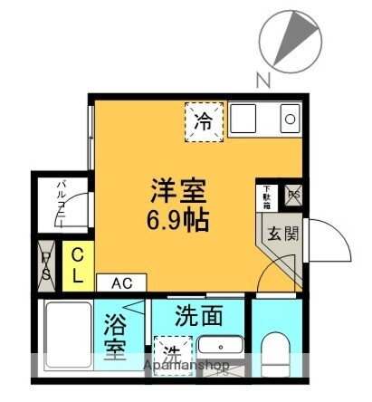 東京都葛飾区堀切６ 堀切菖蒲園駅 ワンルーム アパート 賃貸物件詳細