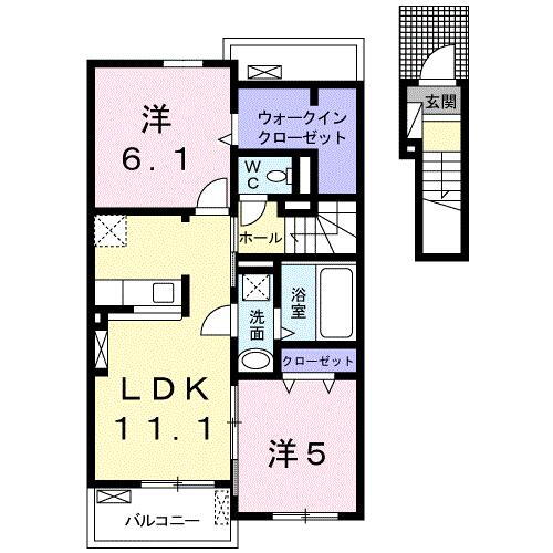静岡県掛川市仁藤 掛川駅 2LDK アパート 賃貸物件詳細