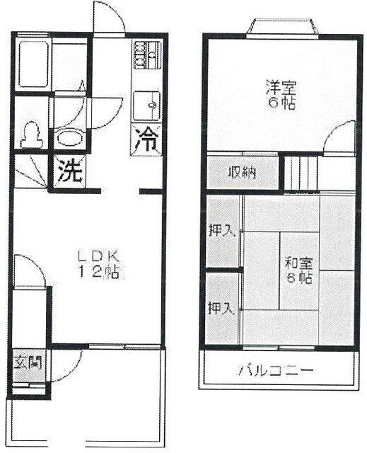 メゾネットベル 2LDK 賃貸物件詳細