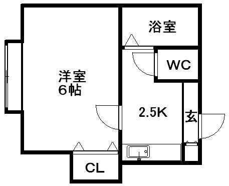 北海道札幌市中央区南十六条西１１ 西線１６条駅 1K マンション 賃貸物件詳細